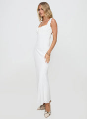 Lillette Maxi Dress White