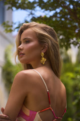 18K Gold plated Calming Feeling Earrings Gold