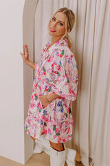 Floral Aroma Babydoll Mini Dress