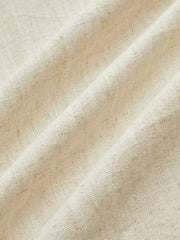 Cotton & Linen Kimono Sleeve Wrap Dress