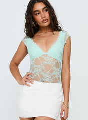 Tantalize Bodysuit Blue