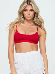 Remi Bralette Red