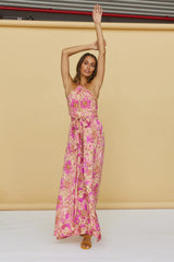 Sunset Shadows Maxi Dress Purple
