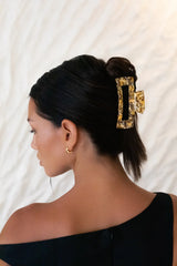 Dixie Claw Clip Brown