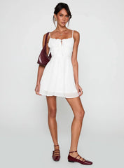 Pure Joy Mini Dress White