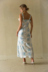 Cordelia Ruffle Floral Maxi Dress