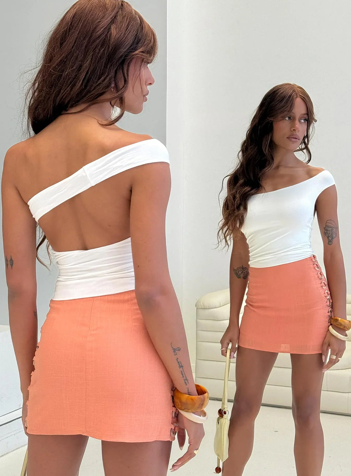 Irina Multi-wear Top White