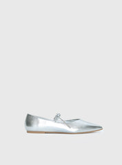Billini Haruna Ballet Flats Silver Metallic