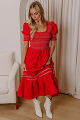 Margarita Mood Smocked Midi