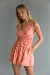 Skyla Tie Back Romper