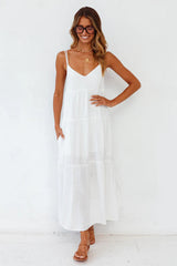 Carbell Maxi Dress White