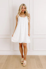 Coastal Cutie Jacquard Mini Dress